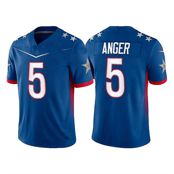 Custom #5 2022 DAL Football Shirt Top