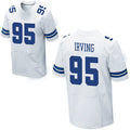 Custom #95 White DAL Football Shirt Top