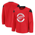 Custom Red DET Hockey Shirt Top