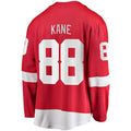 Custom #88 Red DET Hockey Shirt Top