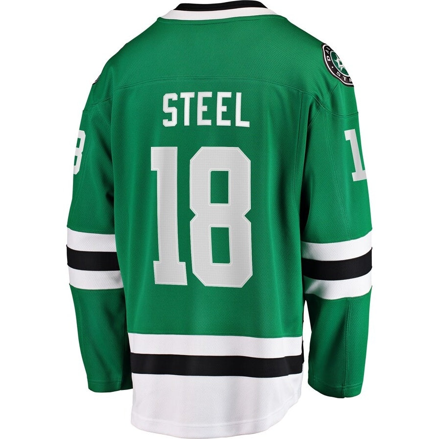 Custom #18 Green DAL Hockey Shirt Top