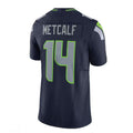 Custom #14 Navy SEA Football Shirt Top