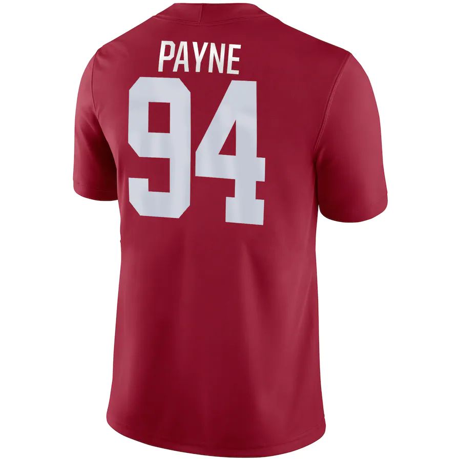 Custom #94 Crimson College Shirt Top
