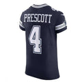 Custom #4 Navy DAL Football Shirt Top
