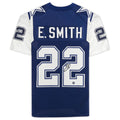 Custom #22 Navy 1995 Throwback DAL Football Shirt Top