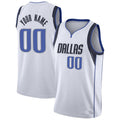 Custom #21 White 2020 DAL Basketball Shirt Top