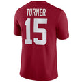 Custom #15 Crimson Football Shirt Top