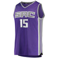 Custom #15 Purple 2021 Basketball Shirt Top