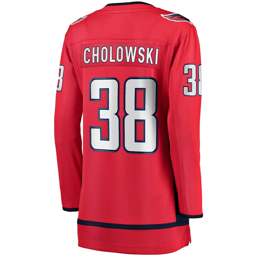 Custom #38 Red WSH Hockey Shirt Top