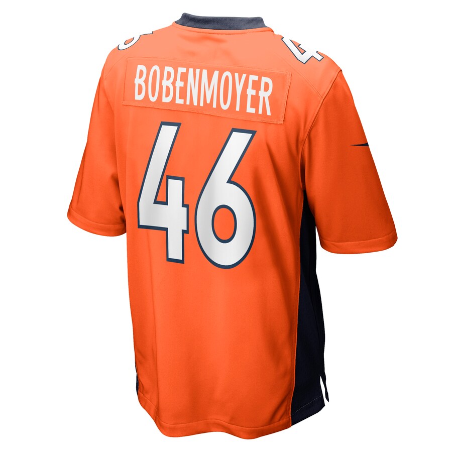 Custom #46 Orange DEN Football Shirt Top