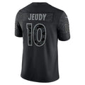 Custom #10 Black DEN Football Shirt Top