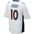 Custom #10 White DEN Football Shirt Top