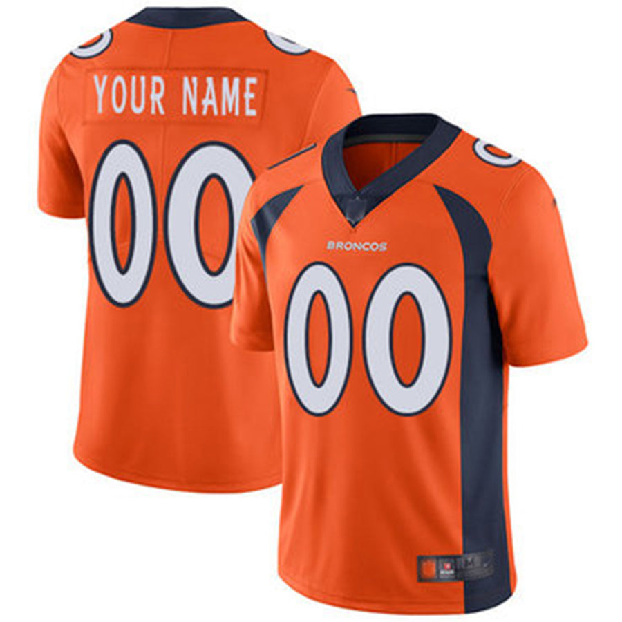 Custom Orange DEN Football Shirt Top
