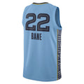 Custom #22 Light Blue 2022 MEM Basketball Shirt Top