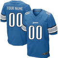Custom Light Blue DET Football Shirt Top