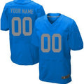Custom Navy Blue DET Football Shirt Top