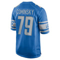 Custom #79 Blue DET Football Shirt Top