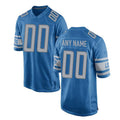 Custom Blue DET Football Shirt Top