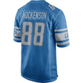 Custom #88 Blue DET Football Shirt Top