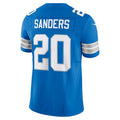 Custom #20 Blue DET Football Shirt Top