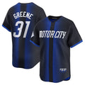 Custom #31 Navy 2024 City Connect DET Baseball Shirt Top