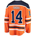 Custom #14 Orange EDM Hockey Shirt Top