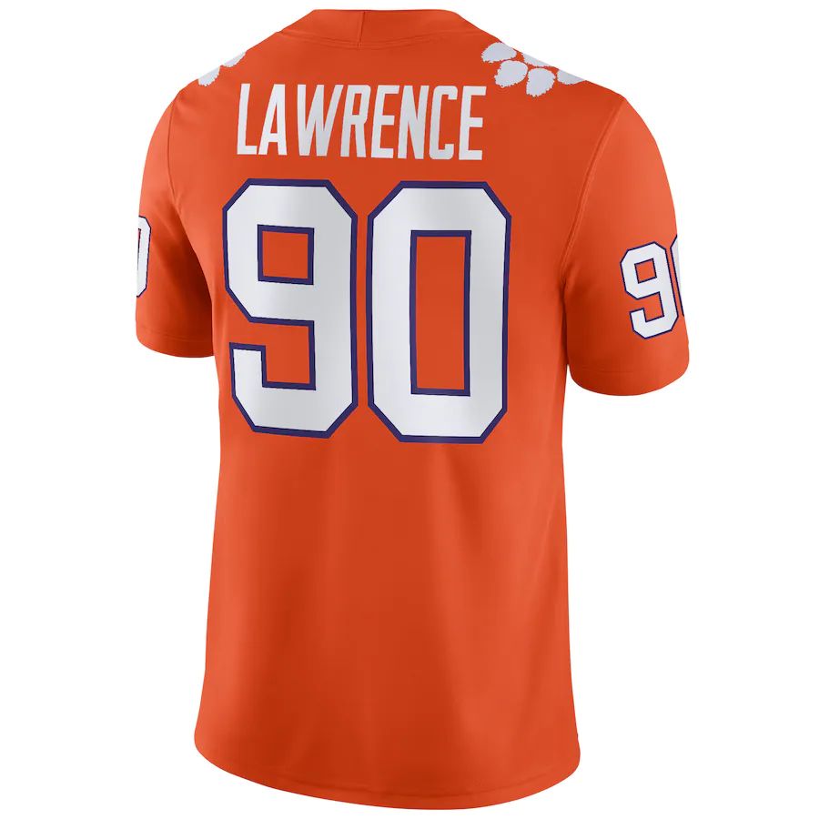 Custom #90 Orange College Shirt Top