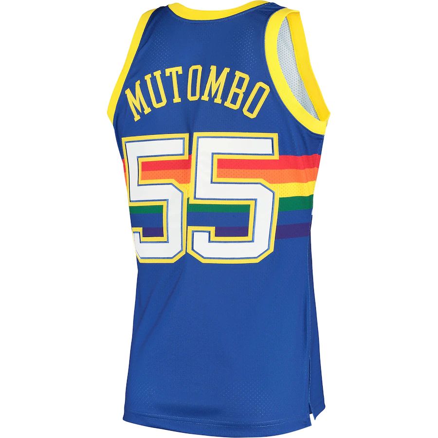 Custom #55 1991 DEN Basketball Shirt Top