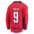 Custom #9 Red WSH Hockey Shirt Top