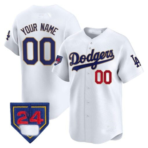 Custom 2024 LAD Baseball Shirt Top