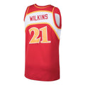 Custom #21 Red 1986 Basketball Shirt Top