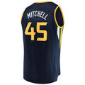 Custom #45 Navy UTA Basketball Shirt Top