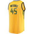 Custom #45 Gold UTA Basketball Shirt Top