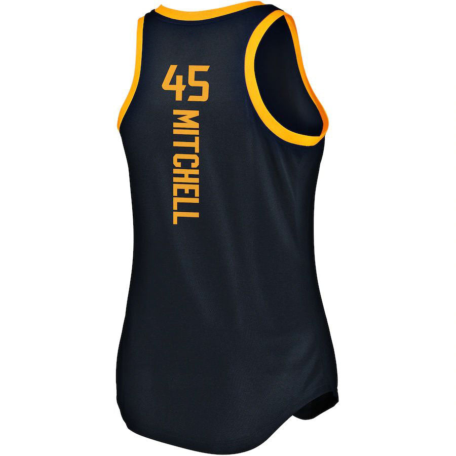 Custom #45 Navy UTA Basketball Shirt Top