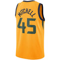 Custom #45 Gold UTA Basketball Shirt Top