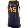 Custom #45 Navy UTA Basketball Shirt Top