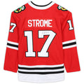 Custom #17 Red CHI Hockey Shirt Top