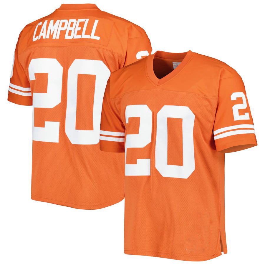 Custom #20 Orange College Shirt Top