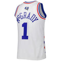 Custom #1 White 2003 All Star Basketball Shirt Top
