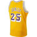 Custom #25 Gold 1994 LAL Basketball Shirt Top