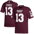 Custom #13 Maroon Football Shirt Top