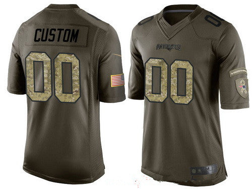 Custom Olive NE Football Shirt Top