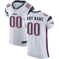 Custom White NE Football Shirt Top