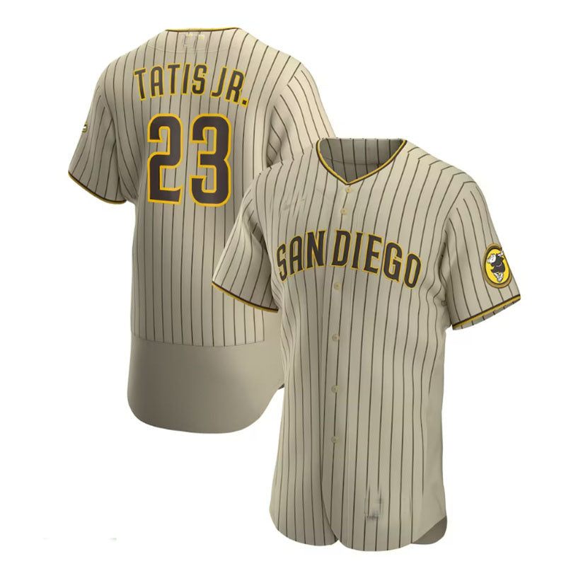 Custom #23 Brown SD Baseball Shirt Top