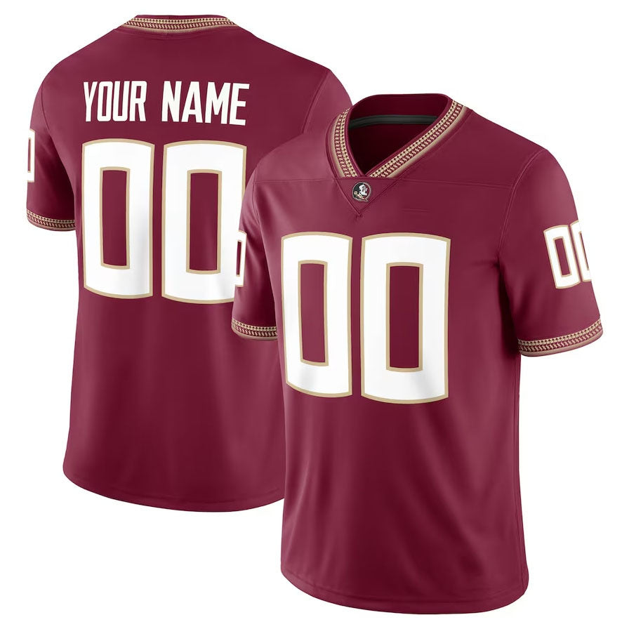 Custom Garnet Football Shirt Top