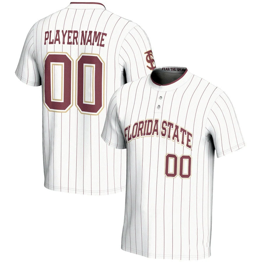 Custom White College Shirt Top