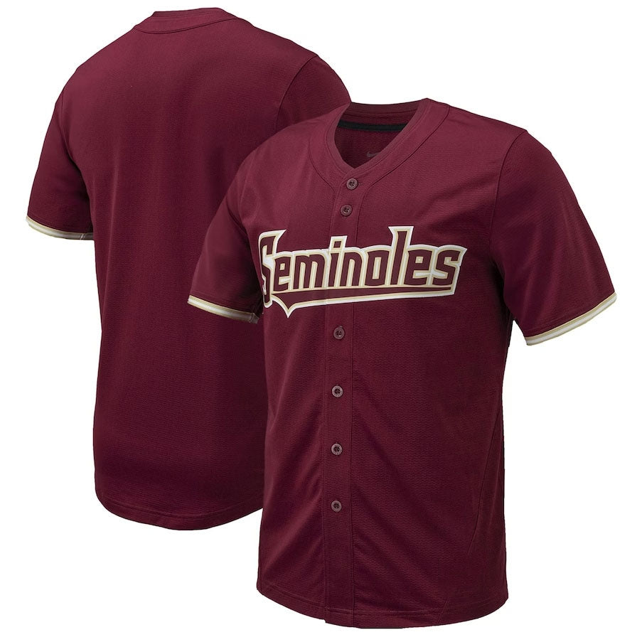 Custom Garnet Baseball Shirt Top