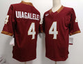 Custom #4 Red College Shirt Top