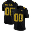 Custom Black Football Shirt Top