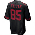 Custom #85 Black 2023 SF Football Shirt Top